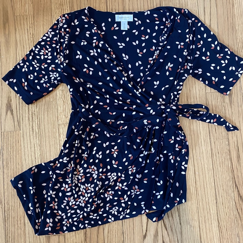 Maternity Faux Wrap Dress